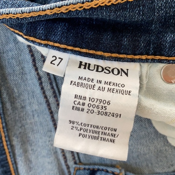Hudson Jeans - Nico Midrise Super Skinny - Size 27 - Picture 8 of 9